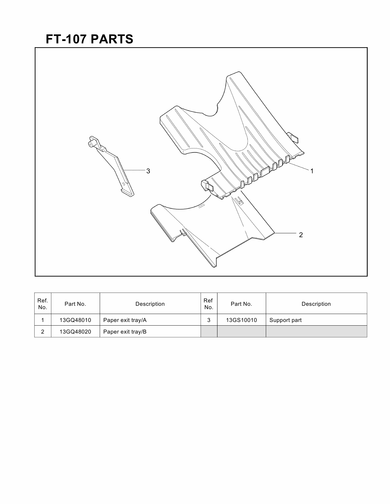 Konica-Minolta Options FT-107 Parts Manual-3